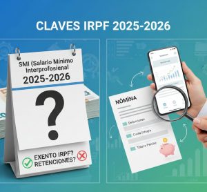 Lee más sobre el artículo ¿El SMI está exento de IRPF en 2025? Retenciones, deducción en cuota y qué ocurre en la nómina