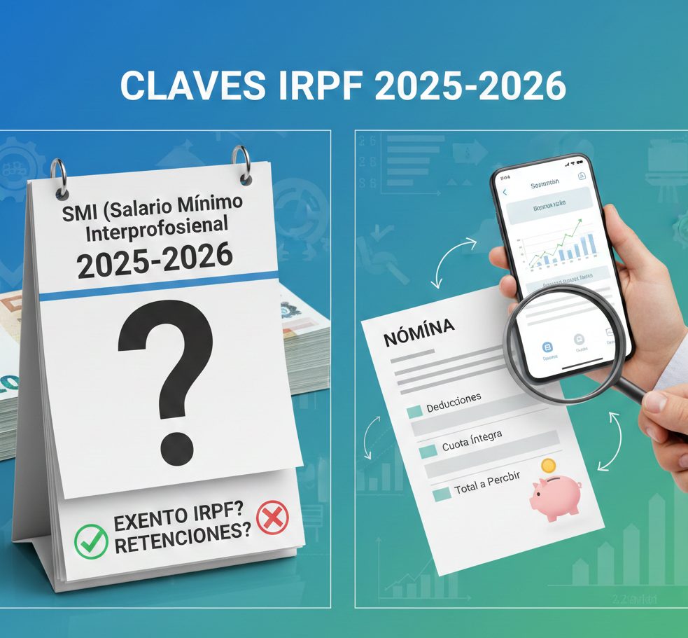 En este momento estás viendo ¿El SMI está exento de IRPF en 2025? Retenciones, deducción en cuota y qué ocurre en la nómina